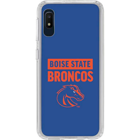 Boise State University Broncos Galaxy A10e Clear Case