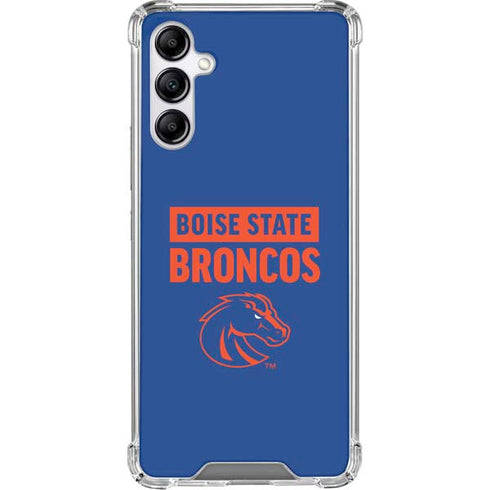 Boise State University Broncos Galaxy A15 5G Clear Case