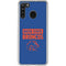 Boise State University Broncos Galaxy A21 Clear Case