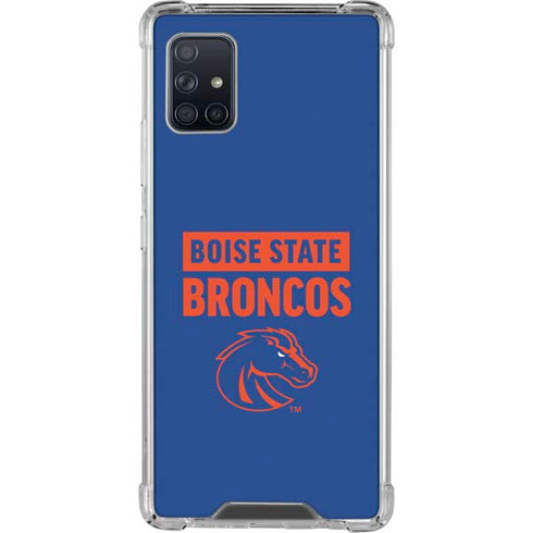 Boise State University Broncos Galaxy A51 5G Clear Case