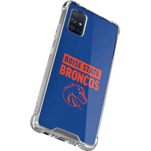 Boise State University Broncos Galaxy A51 5G Clear Case