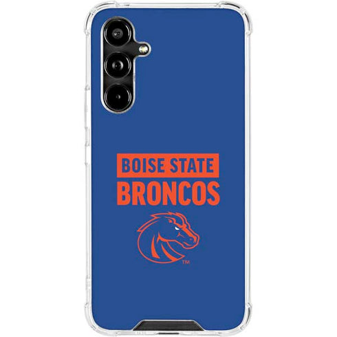 Boise State University Broncos Galaxy A54 5G Clear Case