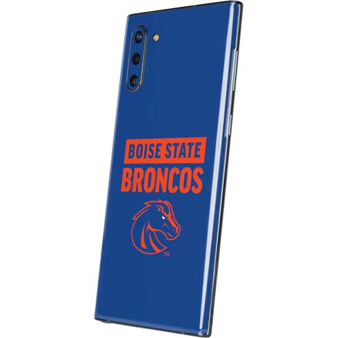 Boise State University Broncos Galaxy Note 10 Skin