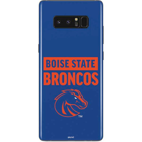 Boise State University Broncos Galaxy Note 8 Skin