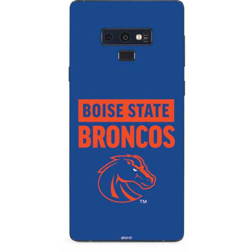 Boise State University Broncos Galaxy Note 9 Skin