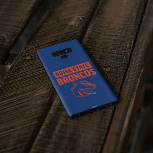 Boise State University Broncos Galaxy Note 9 Skin