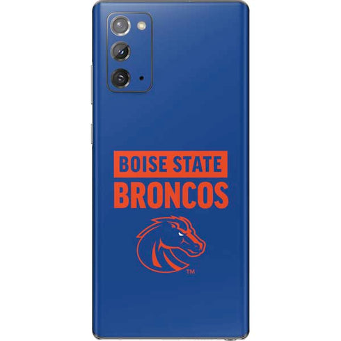 Boise State University Broncos Galaxy Note20 5G Skin