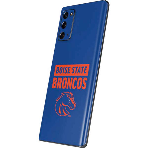 Boise State University Broncos Galaxy Note20 5G Skin