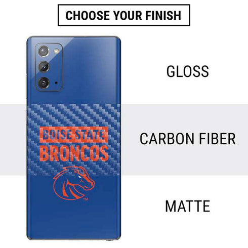 Boise State University Broncos Galaxy Note20 5G Skin