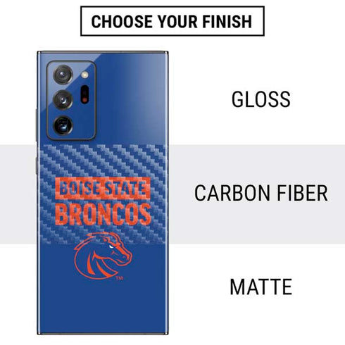 Boise State University Broncos Galaxy Note20 Ultra 5G Skin