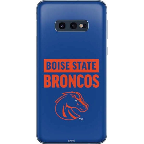 Boise State University Broncos Galaxy S10e Skin