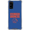 Boise State University Broncos Galaxy S20 FE Clear Case
