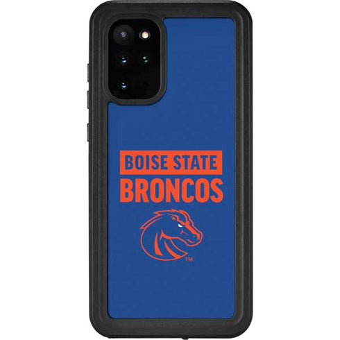Boise State University Broncos Galaxy S20 Plus Waterproof Case