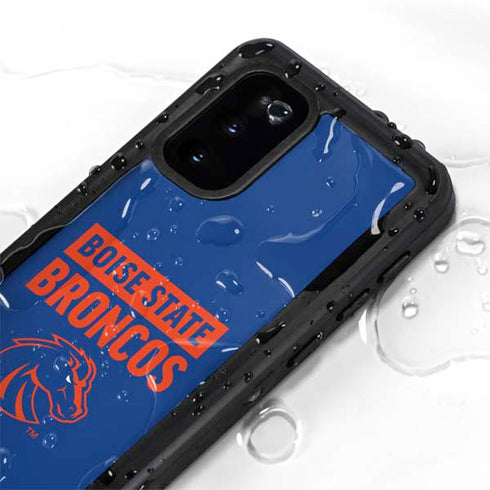 Boise State University Broncos Galaxy S20 Waterproof Case