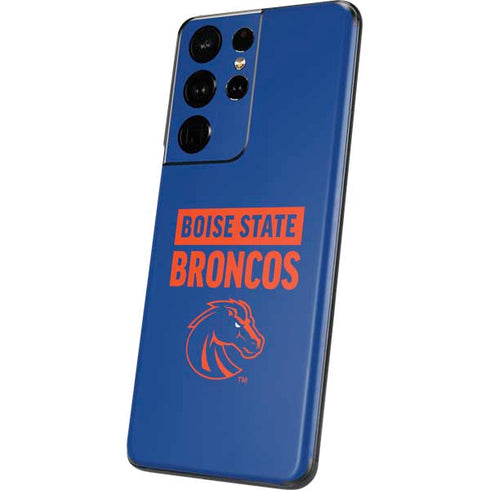 Boise State University Broncos Galaxy S21 Ultra 5G Skin