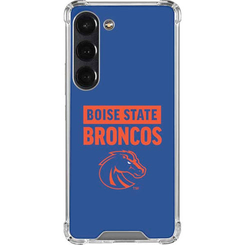 Boise State University Broncos Galaxy S23 Clear Case