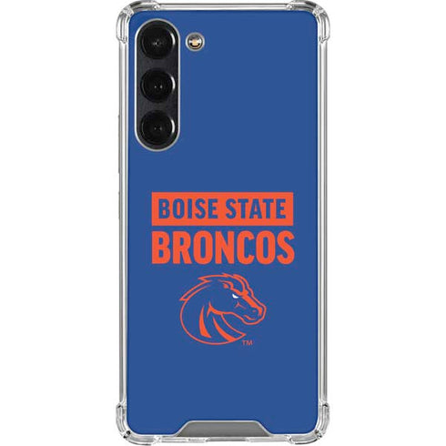 Boise State University Broncos Galaxy S23 Plus Clear Case