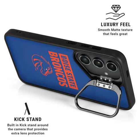 Boise State University Broncos Galaxy S25 Kickstand Case