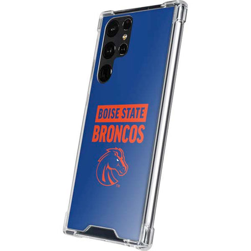 Boise State University Broncos Galaxy S24 Ultra Clear Case