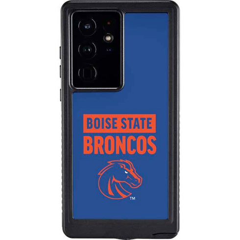 Boise State University Broncos Galaxy S24 Ultra Waterproof Case