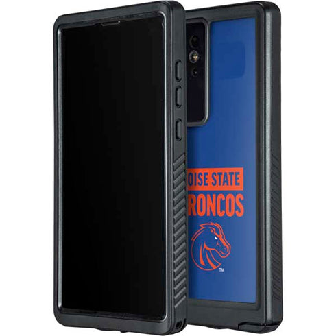 Boise State University Broncos Galaxy S24 Ultra Waterproof Case