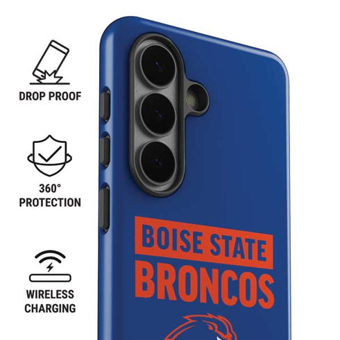 Boise State University Broncos Galaxy S26 Impact Case