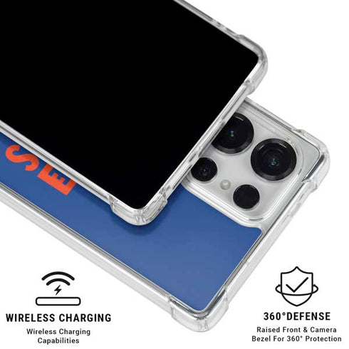 Boise State University Broncos Galaxy S26 Ultra Clear Case