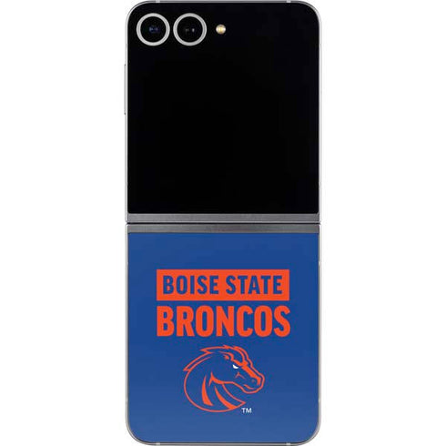 Boise State University Broncos Galaxy Z Flip6 Skin