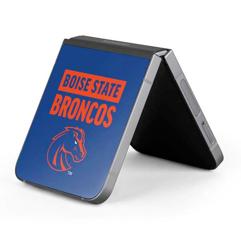 Boise State University Broncos Galaxy Z Flip6 Skin