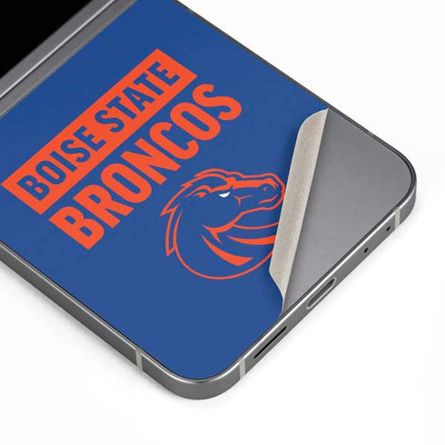 Boise State University Broncos Galaxy Z Flip6 Skin