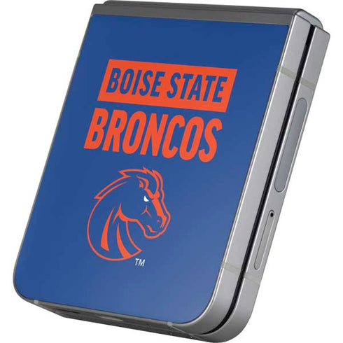 Boise State University Broncos Galaxy Z Flip6 Skin