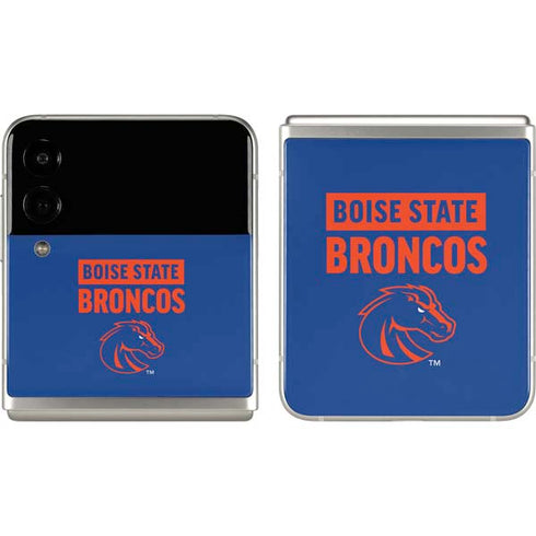 Boise State University Broncos Galaxy Z Flip3 5G Skin