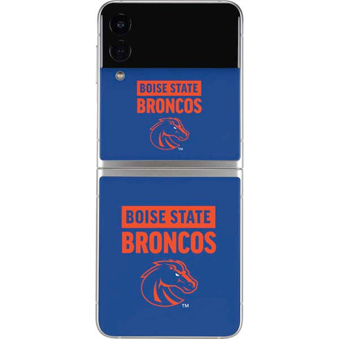 Boise State University Broncos Galaxy Z Flip3 5G Skin