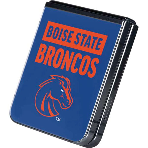 Boise State University Broncos Galaxy Z Flip5 5G Skin
