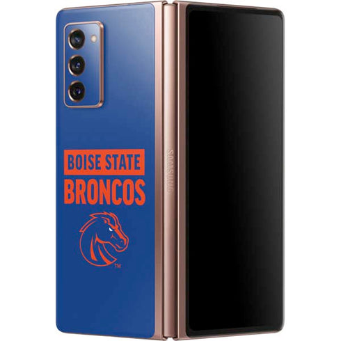 Boise State University Broncos Galaxy Z Fold2 5G Skin