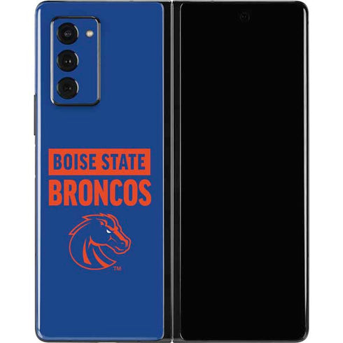 Boise State University Broncos Galaxy Z Fold2 5G Skin