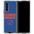 Boise State University Broncos Galaxy Z Fold4 5G Clear Case