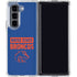 Boise State University Broncos Galaxy Z Fold5 5G Clear Case
