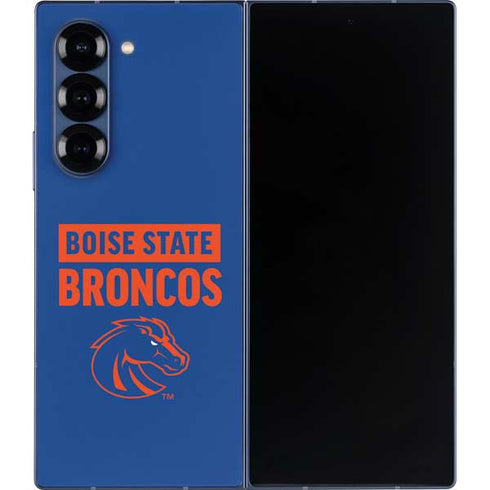 Boise State University Broncos Galaxy Z Fold6 Skin