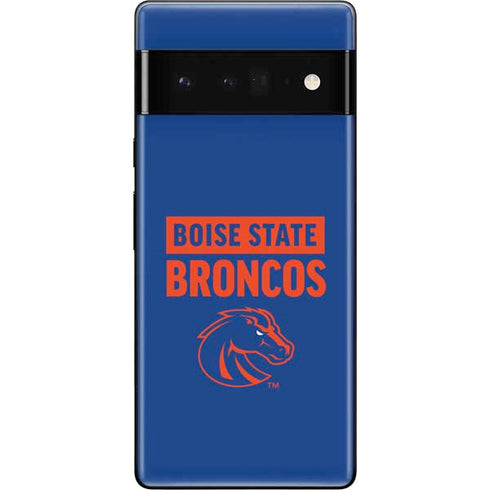 Boise State University Broncos Google Pixel 6 Pro Skin