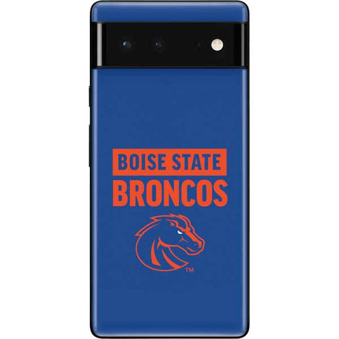 Boise State University Broncos Google Pixel 6 Skin