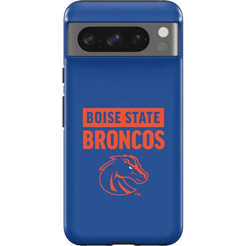 Boise State University Broncos Google Pixel 8 Pro Impact Case