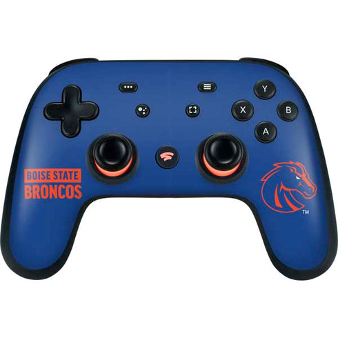 Boise State University Broncos Google Stadia Controller Skin