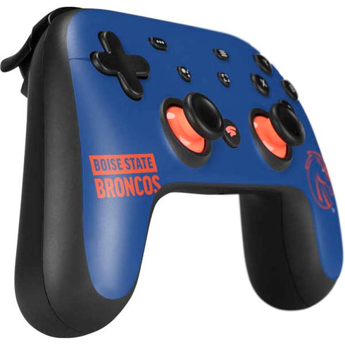 Boise State University Broncos Google Stadia Controller Skin