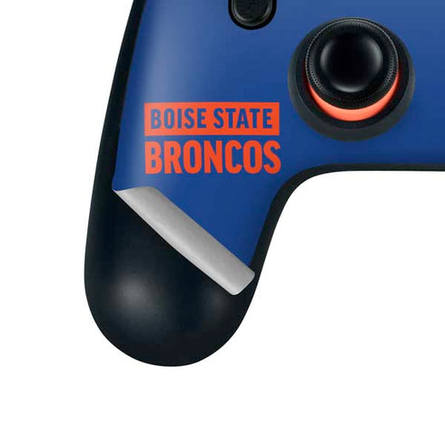 Boise State University Broncos Google Stadia Controller Skin
