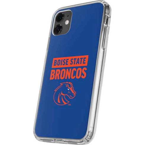 Boise State University Broncos iPhone 11 Clear Case