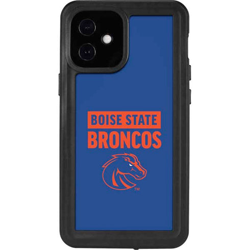 Boise State University Broncos iPhone 12 Mini Waterproof Case