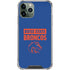 Boise State University Broncos iPhone 12 Pro Clear Case