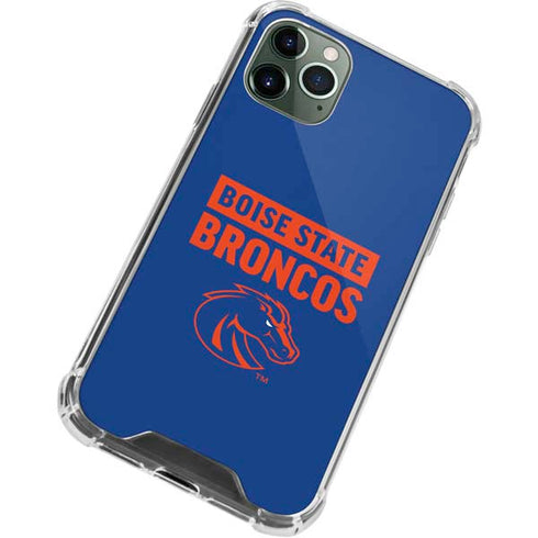 Boise State University Broncos iPhone 12 Pro Clear Case