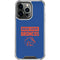 Boise State University Broncos iPhone 13 Pro Clear Case